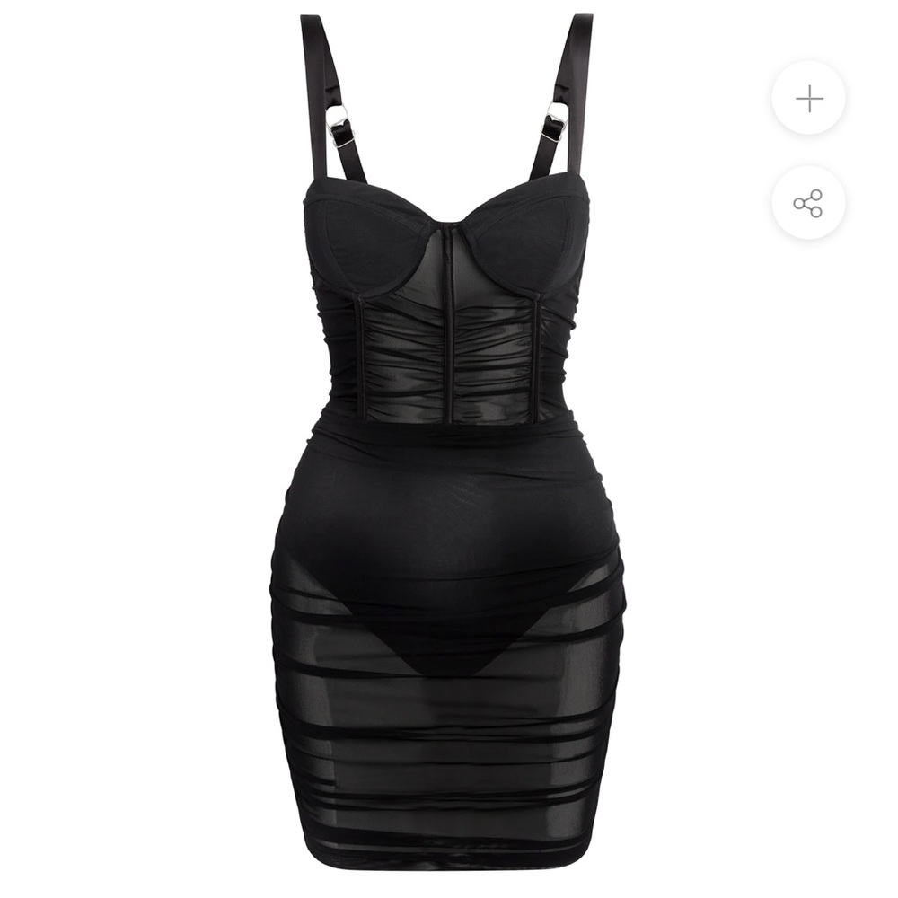 Leau Miami Mesh Mini Dress size S